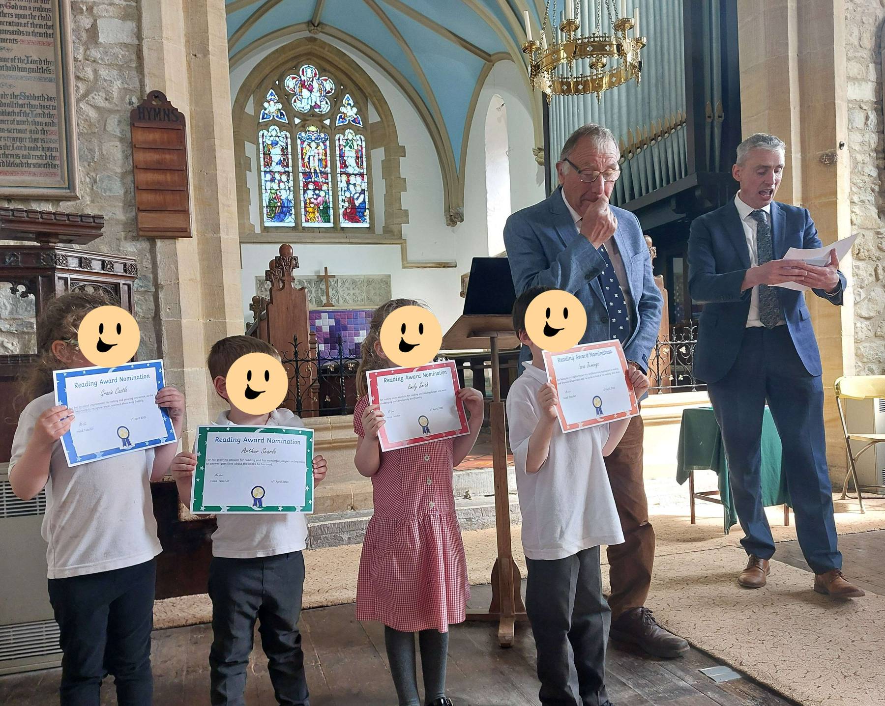 Closeup small pink and green cacti