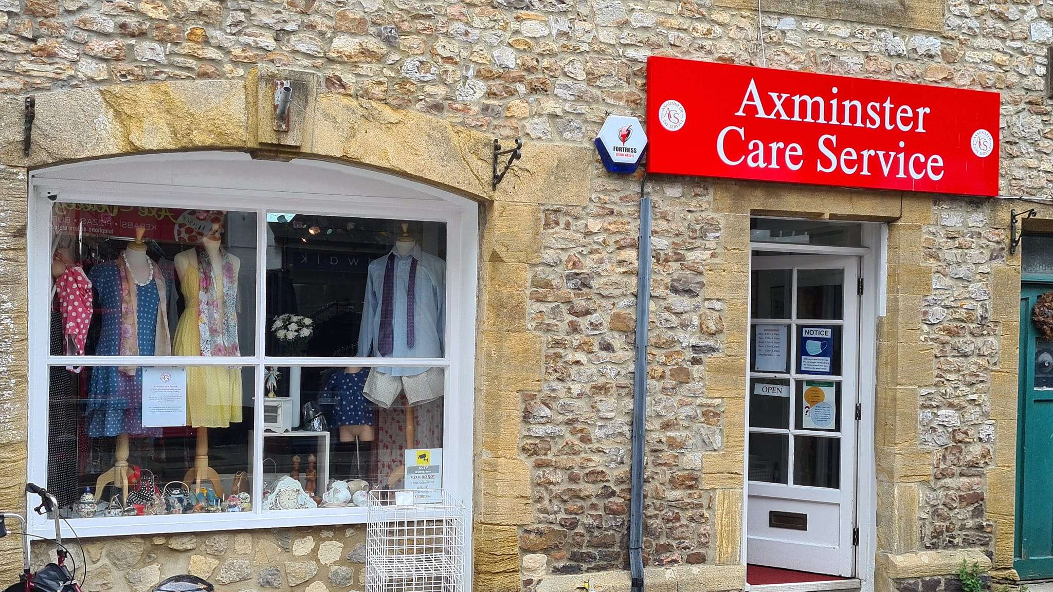  The Axminster Care Service Shop Front